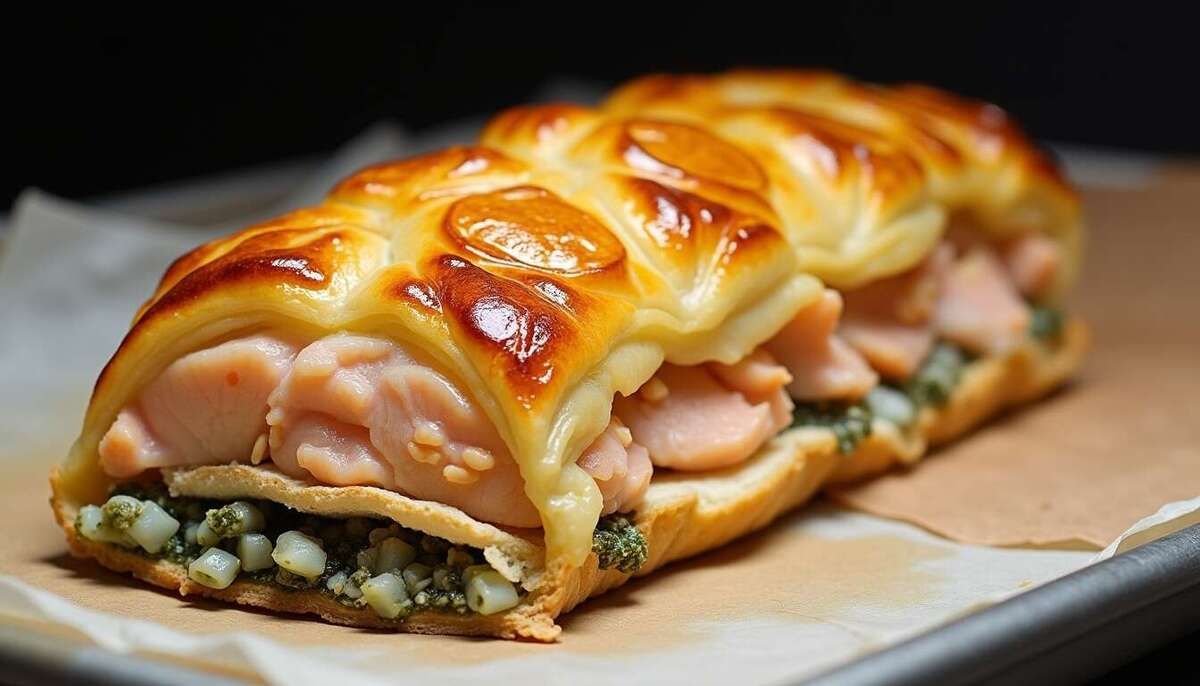 Koulibiac de saumon simplifié : un délice réconfortant