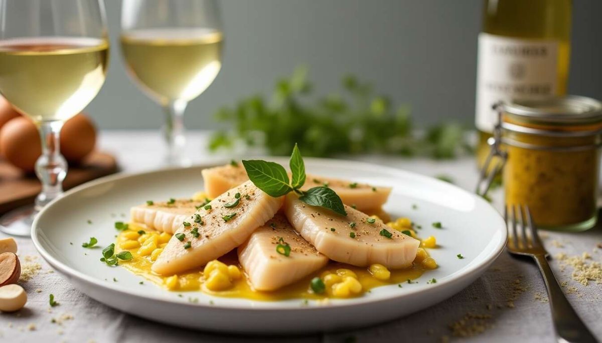 Cabillaud au vin blanc : un délice à partager