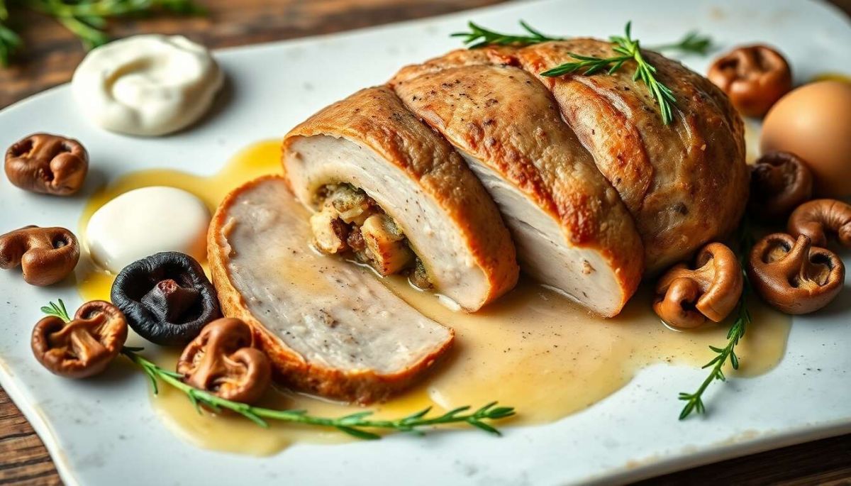 Succombez au rôti de veau farci à la forestière : une recette raffinée à découvrir