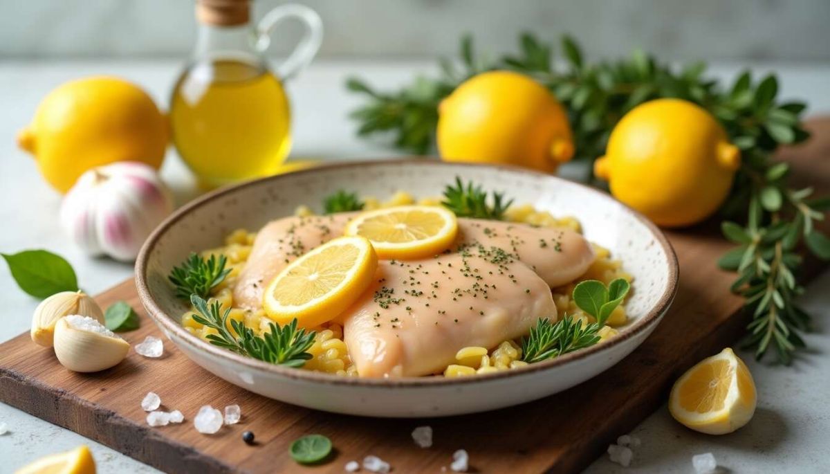Une recette légère de poulet au citron qui vous fera fondre de plaisir