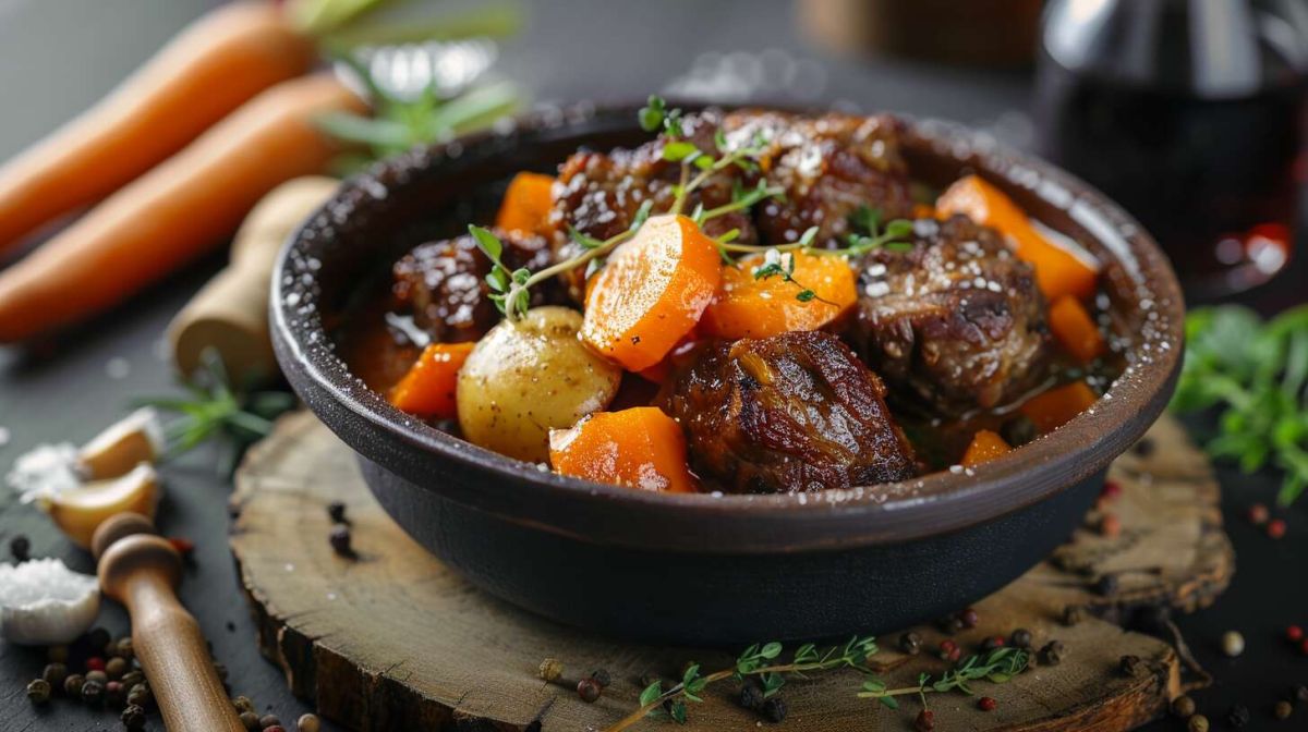 L'art du bœuf braisé aux carottes : un plat réconfortant à découvrir
