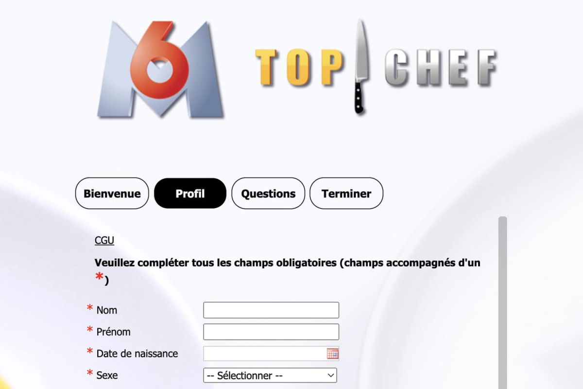 Prenez votre chance : comment s'inscrire au casting de Top Chef 2024