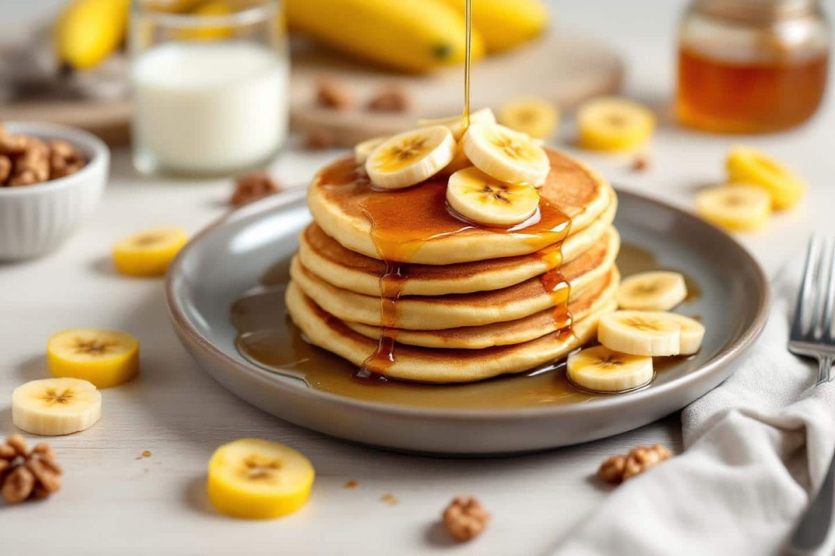 Transformez vos bananes trop mûres en pancakes irrésistibles pour un petit déjeuner anti-gaspi