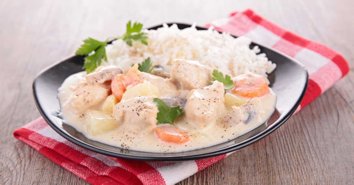 Blanquette de poulet : un plat rapide et réconfortant pour toute la famille