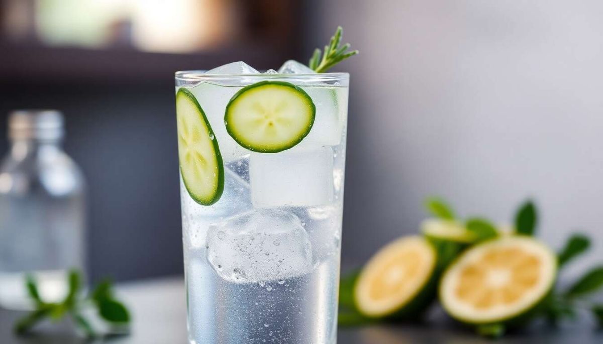 Une recette de gin tonic au concombre pour un été rafraîchissant