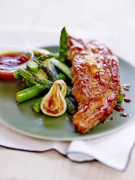 Tendron de veau laqué aux saveurs d'été