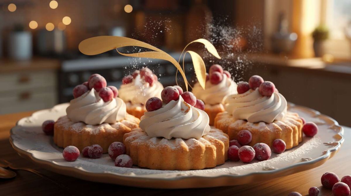 Sablés aux fruits rouges et fromage fouetté : une douceur irrésistible à savourer