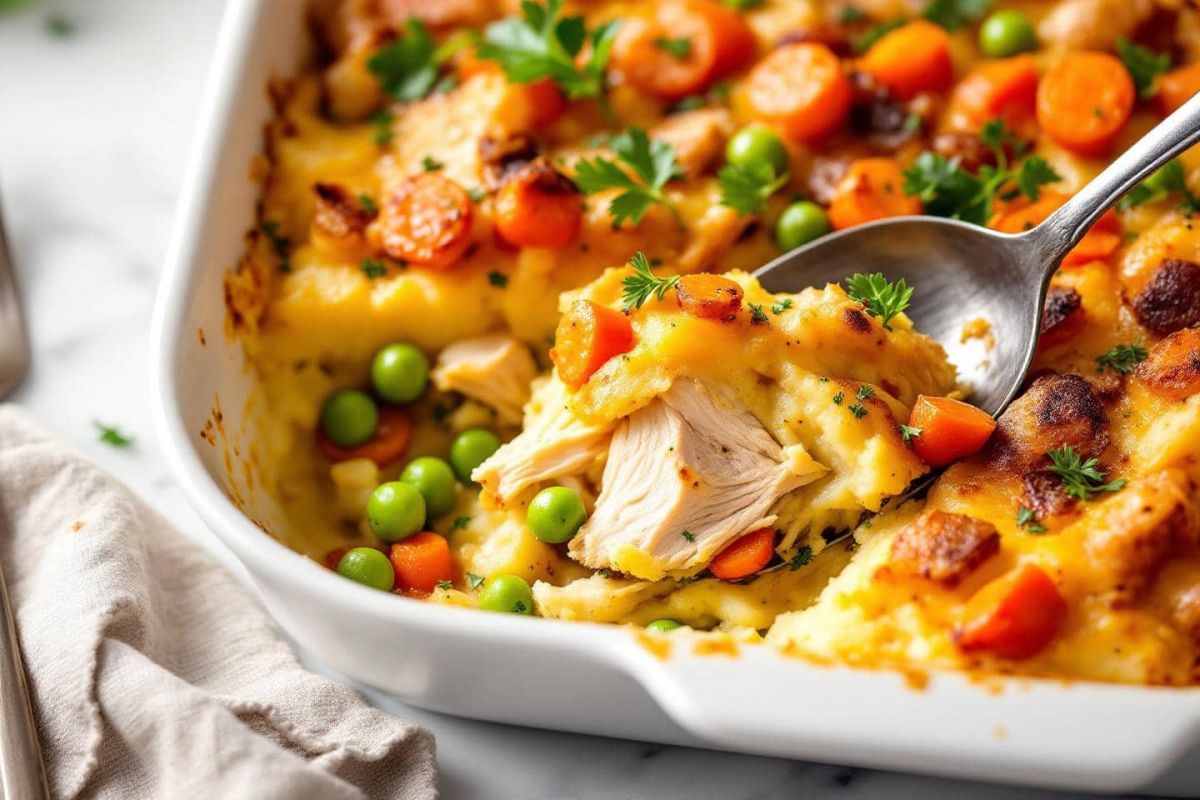 Transformez vos restes de poulet en un parmentier irrésistible et créatif