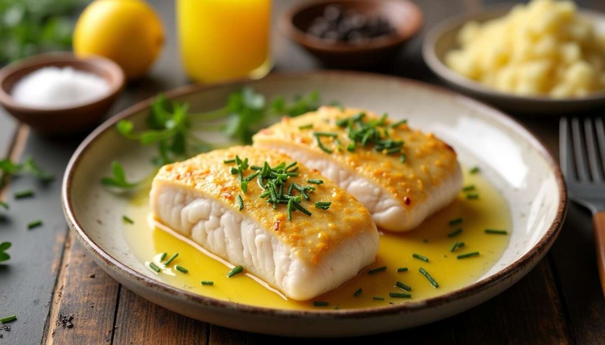 Cuisiner du lieu jaune au beurre de ciboulette : un délice facile à réaliser