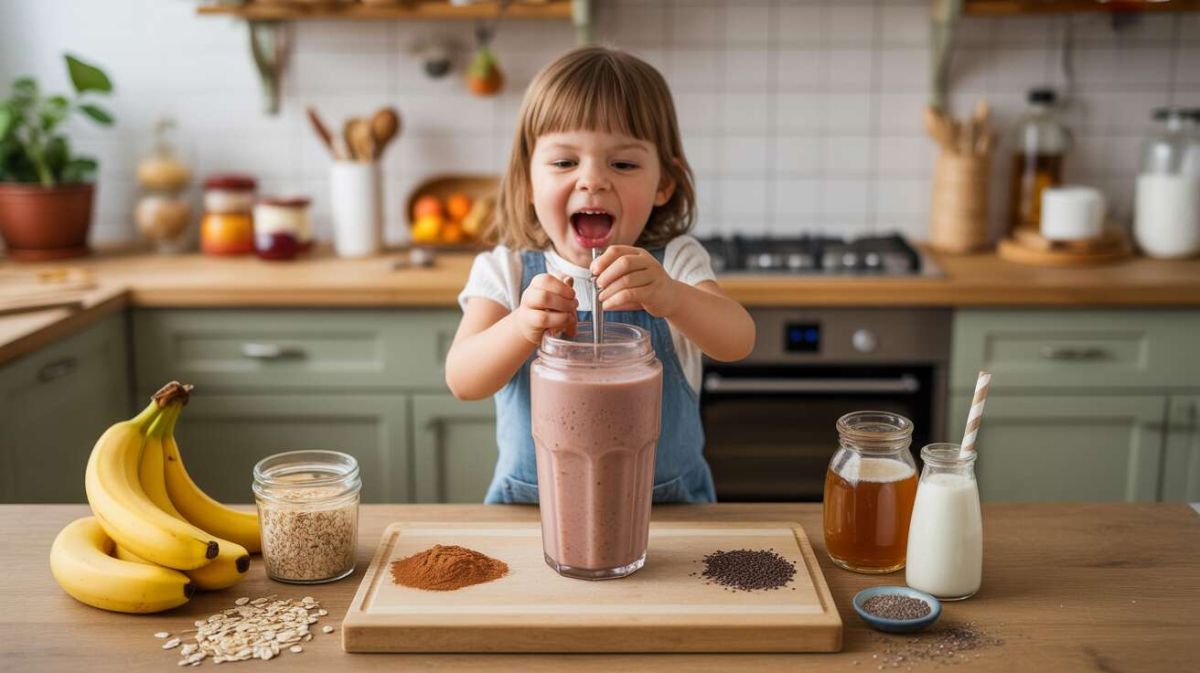 La recette de smoothie qui séduit tous les enfants