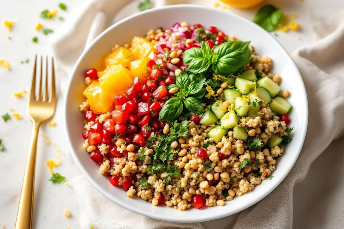 Des taboulés originaux pour un déjeuner ensoleillé