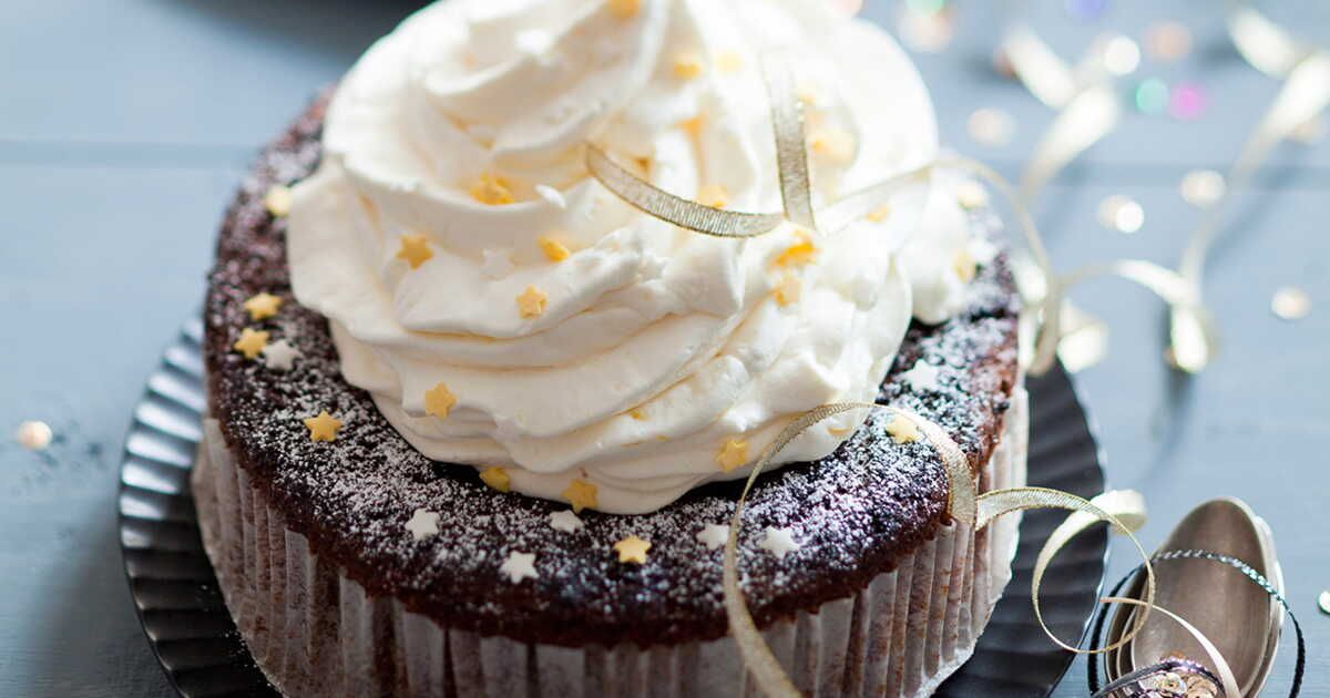 Cupcake XXL carotte-cannelle