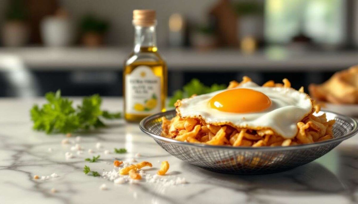 Oeuf au plat à l’airfryer : une recette rapide et délicieuse