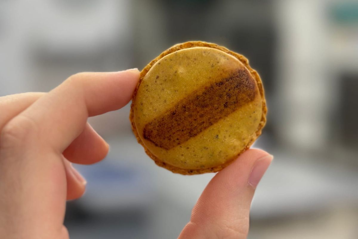 Un macaron qui évoque l'art de vivre marseillais