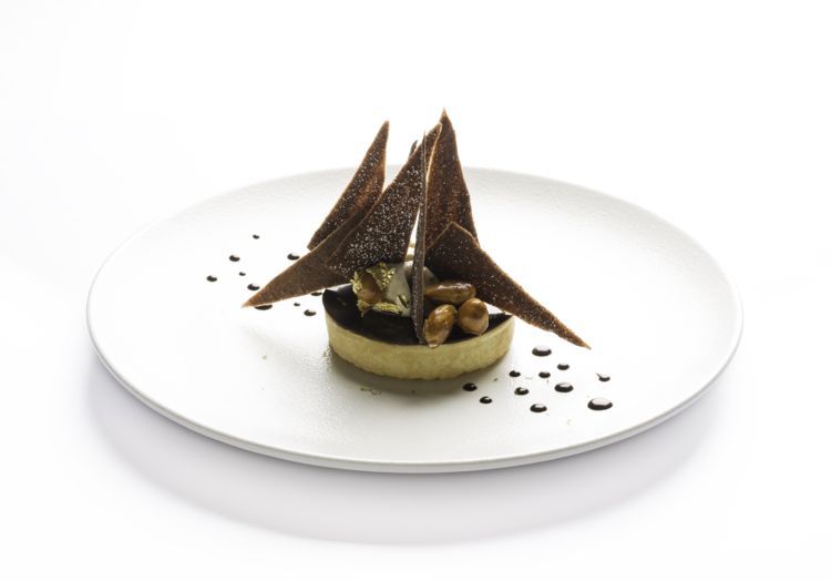 découverte d'une tartelette exquise à la lucuma et chocolat