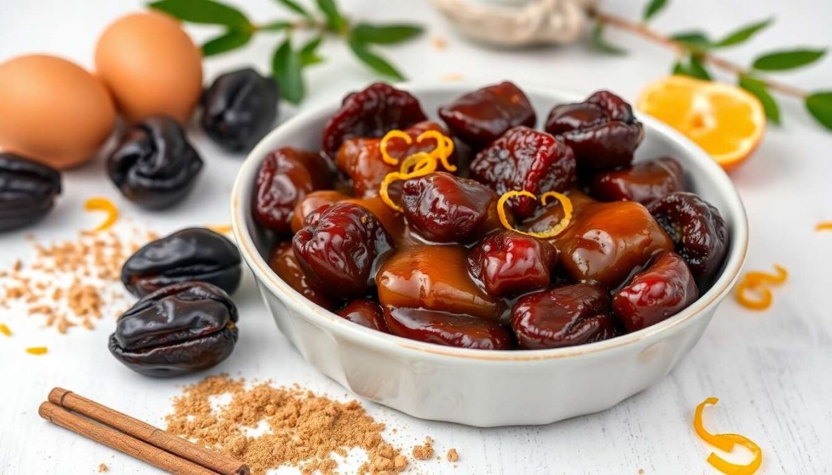 Des pruneaux cuits pour un dessert réconfortant