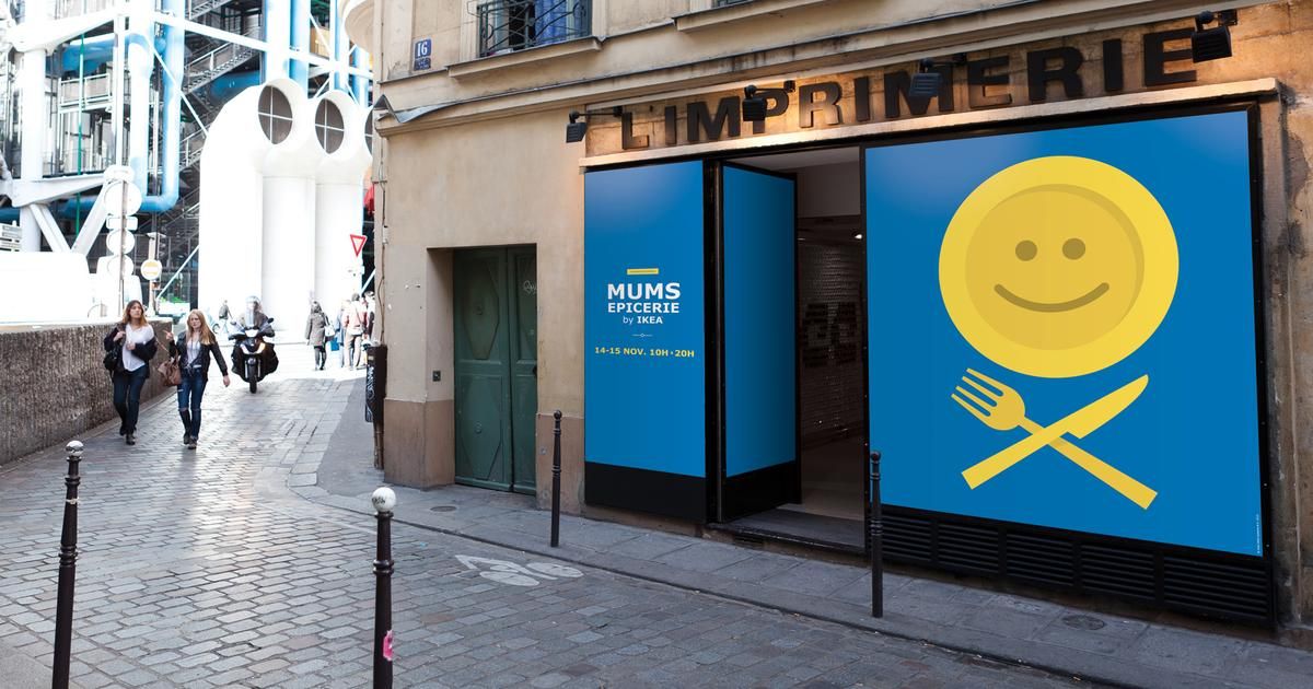 Ikea ouvre Mums, son épicerie éphémère au cœur de Paris