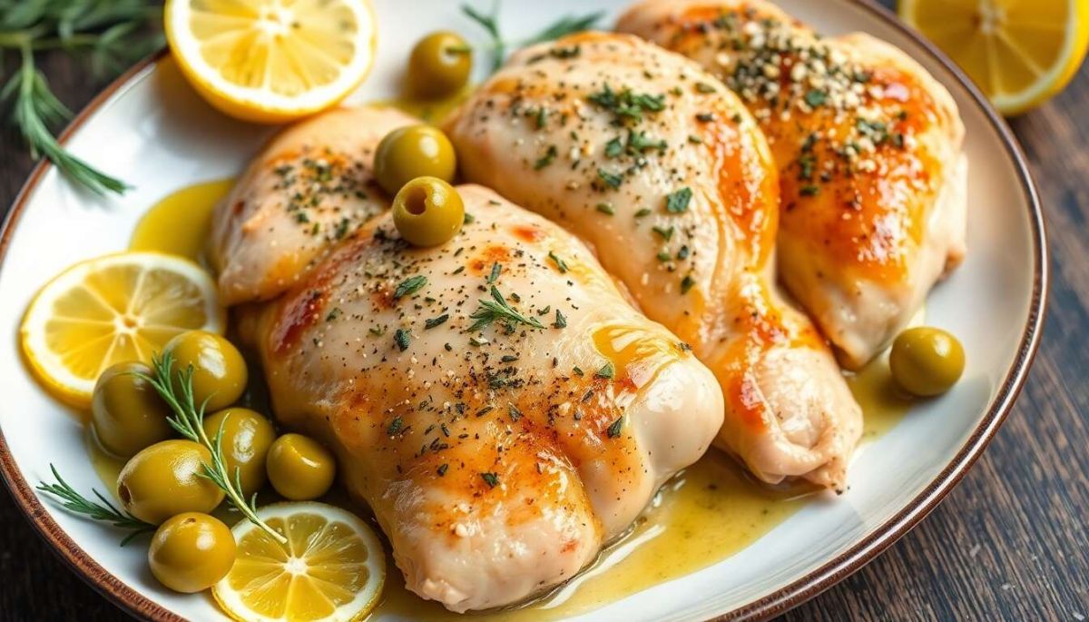 découvrez la recette inratable du poulet au citron et olives