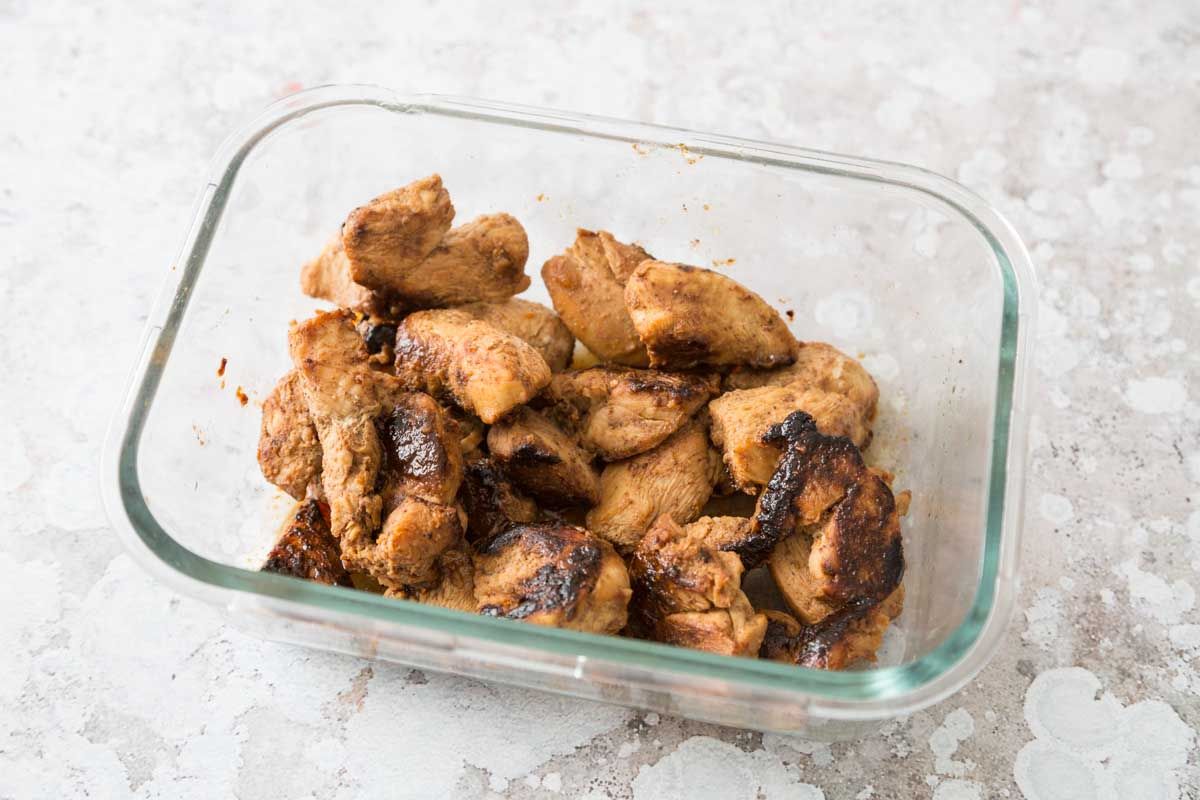 Poulet laqué à la sauce soja