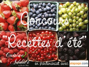 Concours "Recettes d'été": votez pour votre recette favorite !
