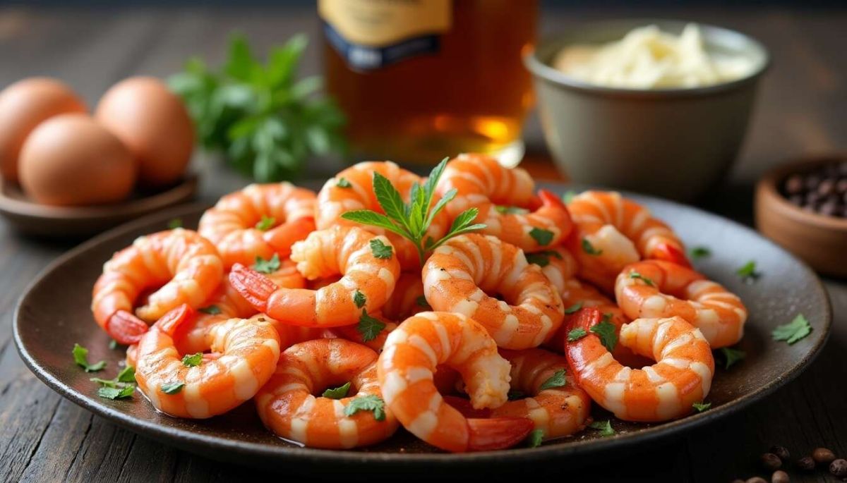 Gambas flambées au whisky : un festin facile à réaliser
