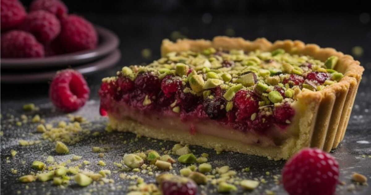 la tarte pistache-framboise qui va épater vos invités en un rien de temps