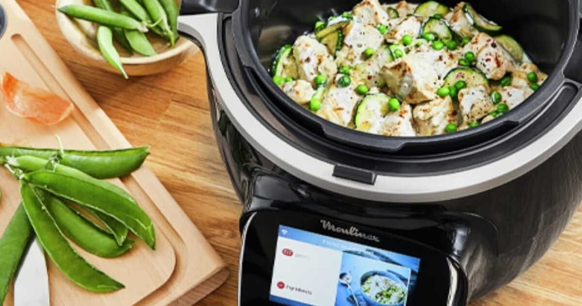 Cuisiner facilement avec le Cookeo Touch de Moulinex