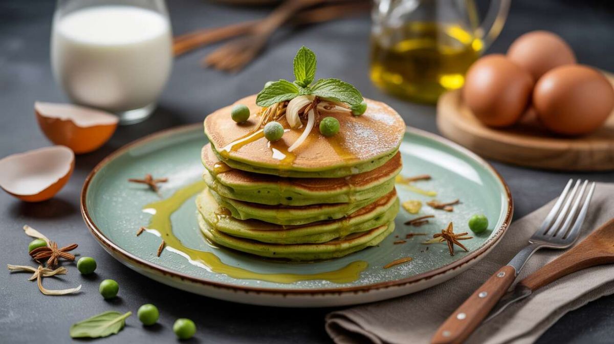 Pancakes au thé vert : une innovation culinaire
