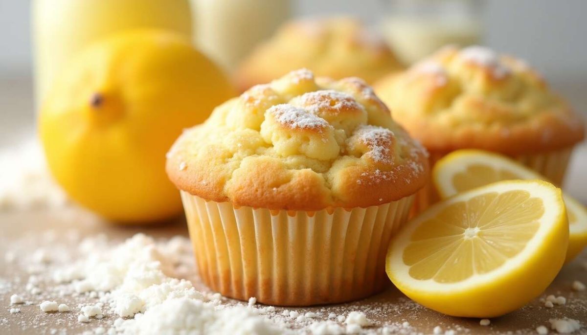 Des muffins au citron pour égayer vos goûters