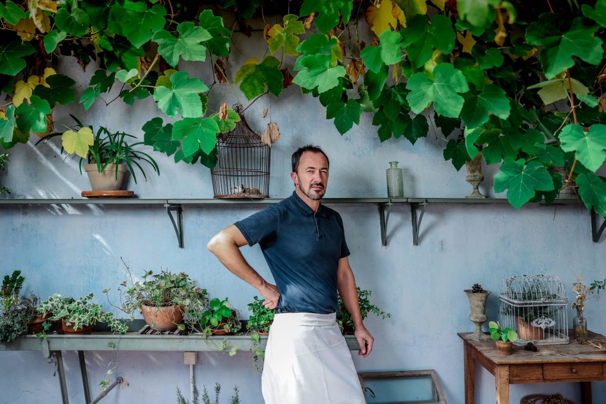 Romain Meder, chef étoilé du Domaine de Primard