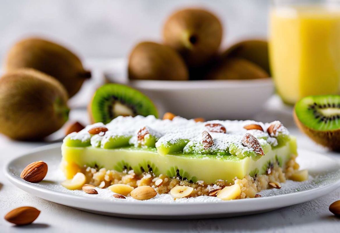 Un crumble aux kiwis qui fera danser vos papilles