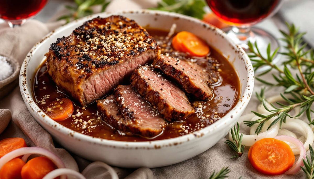 Savourez un rôti de bœuf braisé comme un chef